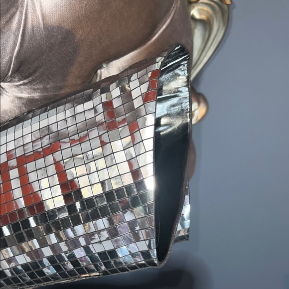 🪩 THE REFLECTION OF PERFECTION 👑 Azalea Wang "Showstopper" Mirror Mosaic Boots 🪩 - Picture 12 of 12